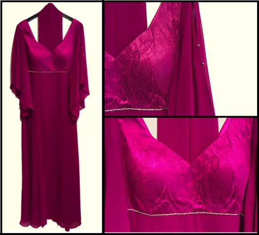 Robe rouge iconique très féminine