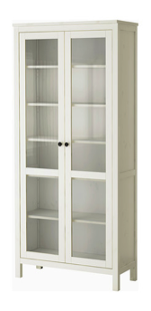 Vitrine blanche Ikea