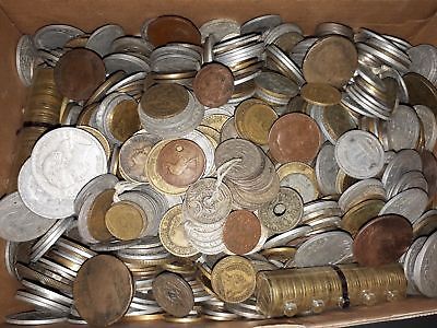 Lot de pieces de monnaie internationale