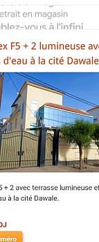 Villa duplex avec jardin lumineux à Dawaleh Cité