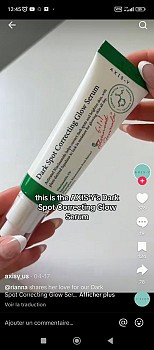 Sérum anti-taches pour les points noirs et l\'acné