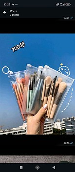Mini pinceau maquillage - facile à utiliser