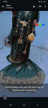 Robe de mariée Boubou, portée une fois