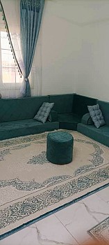 Salon Qaaci Neuf, Couleur Vert Turquoise