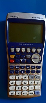 Calculatrice graphique l ancienne marque bleue