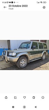 Hyundai Galloper II Turbo Intercooler Chassis Long