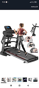 Tapis de marche Pro et ceinture de marche avec appareil à abdominaux