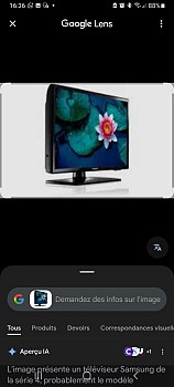 Télévision 32 pouces, image nette et couleurs éclatantes