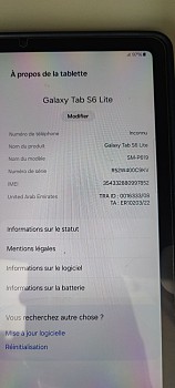 Tablette Samsung en vente