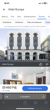 Hotel Résidence de l\'Europe Djibouti