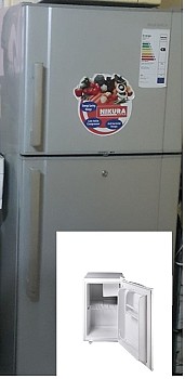 deux réfrigérateurs