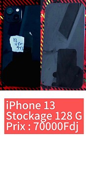 iPhone 13, 128 Go, débloqué, état impeccable