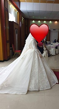 une robe de mariage