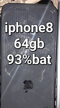 Téléphone IPhone 8 Couleur Noir