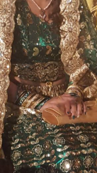 Ensemble hindou pour mariée