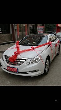 Decoration pour voiture de mariage