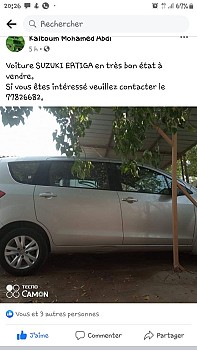 Voiture a vendre SUZUKI ERTIGA