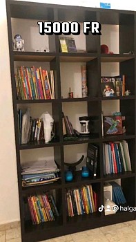 Étagère de rangement en bois