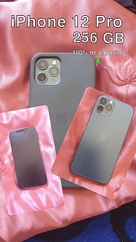 iPhone 12 Pro Bleu Pacific, 256 Go, Comme Neuf