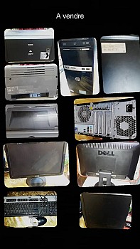 Ordinateur complet avec photocopieuse en excellent état