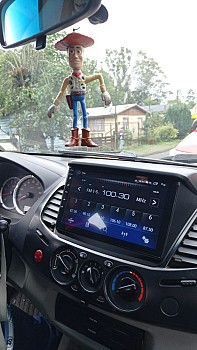 Cadre + écran for Mitsubishi pick up L200