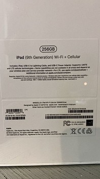 iPad 9e génération, comme neuf