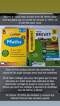 Livres pour préparer le brevet à vendre
