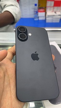 iPhone 16 Noir 128 Go, Batterie 92%, Sans Fissure