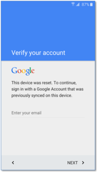 Debloquage Compte Gmail