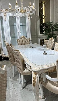 Table à manger 6 chaises et buffet Neuvic neuf