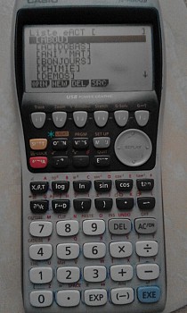Calculatrice graphique