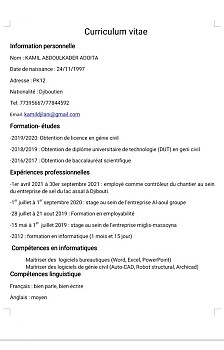 Demande emploi