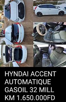 Hyundai Accent automatique gasoil