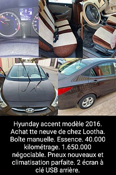 Voiture Hyunday Accent