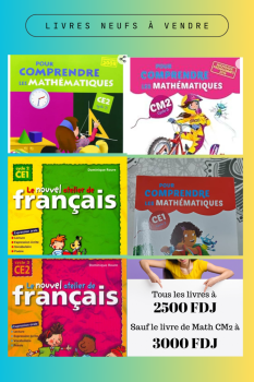 Vente livres scolaires neufs