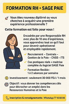 Formation RH +SAGE PAIE