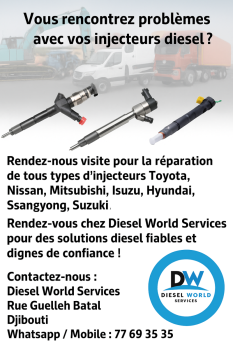 Entretien d\'injecteurs diesel chez Diesel World Services