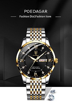 Montre en Bracelet Inoxydable pour Homme