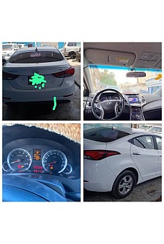Hyundai AVANTE 2015, diesel, boîte automatique, climatisation impeccable, Bluetooth, 40.000 km