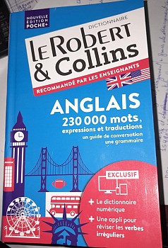 Dictionnaire Anglais-Français et Français-Anglais en vente