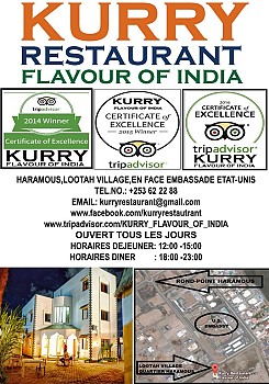 Job vacancies available in Kurry restaurant