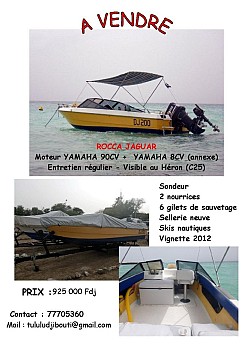 Bateau Rocca Jaguar Moteur Yamaha 90CV