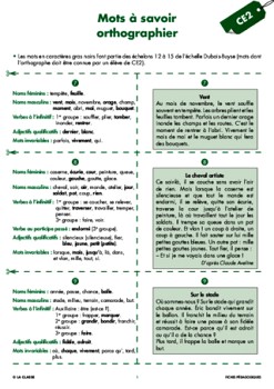 fascicules de français CP et CE1