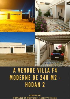 Villa F4 moderne de 240 m2 - Hodan 2