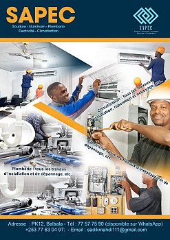 SAPEC: Entreprise spécialisée dans les travaux de soudure, plomberie et électricité