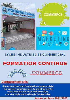 Formation continue Commerce/Marketing - LIC de Djibouti