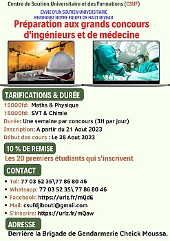 Préparation aux grands concours: Ingénierie & Médecine