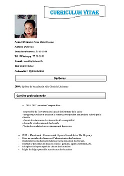 Recherche emploi caissière