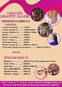Salon de coiffure pour Dame avec Service à domicile