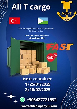 Expédition conteneur groupage depuis Turquie